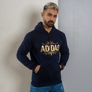 هودی مردانه Adidas سرمه ای مدل Sahand