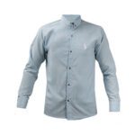 پیراهن مردانه آبی آسمانی مدل VQ
