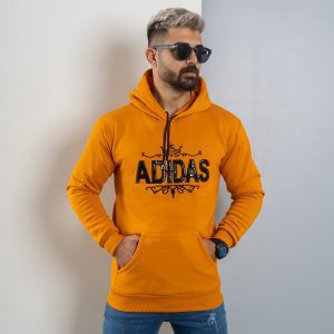 هودی مردانه Adidas خردلی مدل Sahand