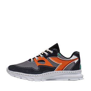 کفش ورزشی مردانه مشکی نارنجی مدل BERTA