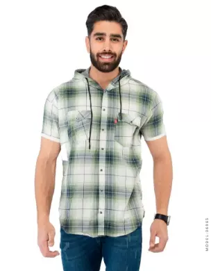 پیراهن مردانه چهارخونه Rayan مدل 36965