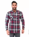 پیراهن مردانه چهارخانه Rayan مدل 36994