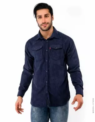 پیراهن مردانه مخمل Rayan مدل 37002