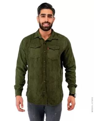 پیراهن مردانه مخمل Rayan مدل 37003