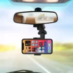 نگهدارنده چند منظوره موبایل زیر آینه ای خودرو با ارسال رایگان