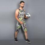 ست رکابی شلوارک مردانه مدل Unik