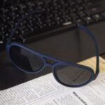 عینک سرمه ای مردانه مدل Aras